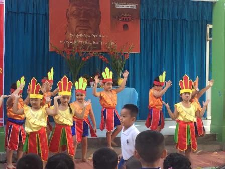 Lễ Giỗ Tổ Hùng Vương năm 2016 được tổ chức tại trường MN Thị Trấn Củ Chi 2
